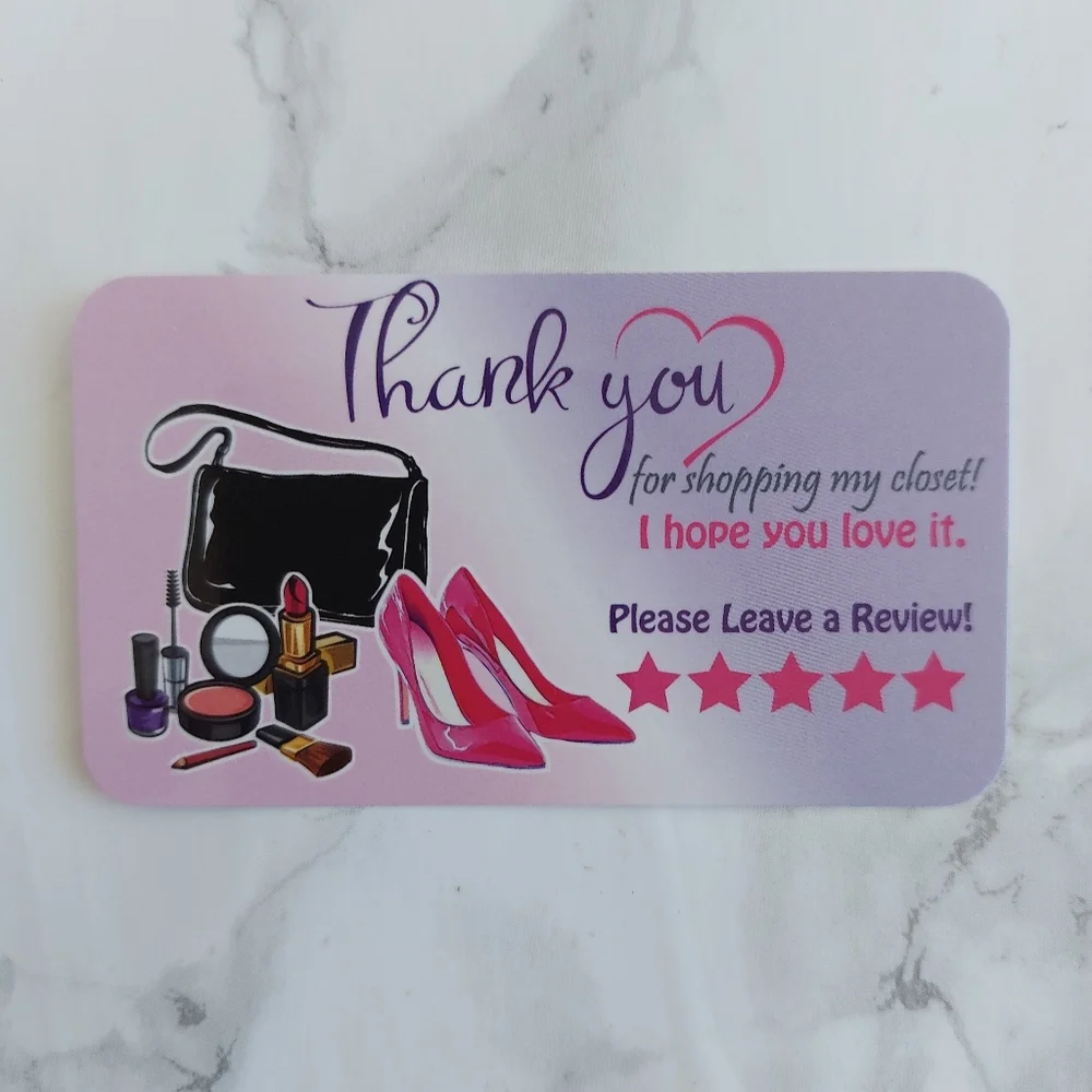 Thank you cards & Stickers